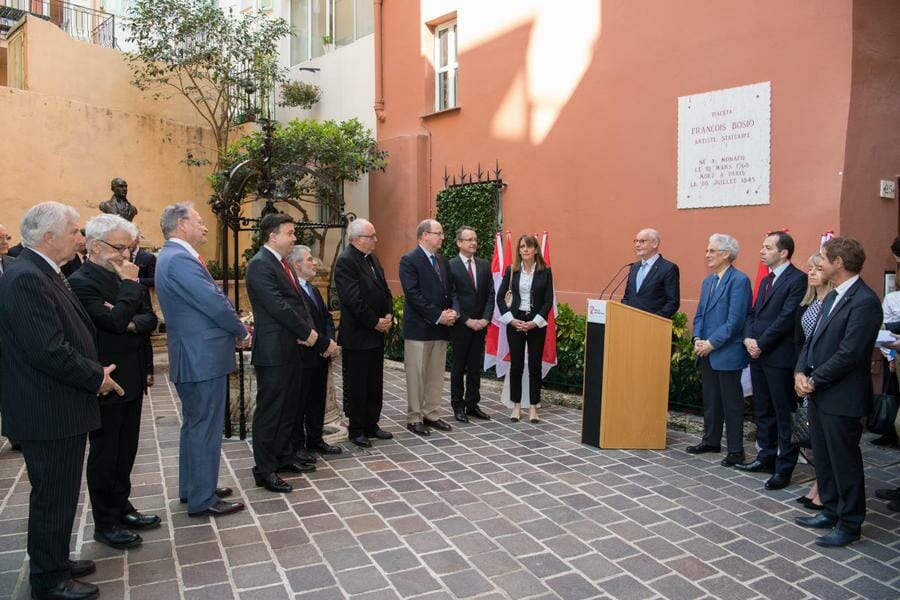 Prince Albert Commemorates 250th anniversary François-Joseph Bosio