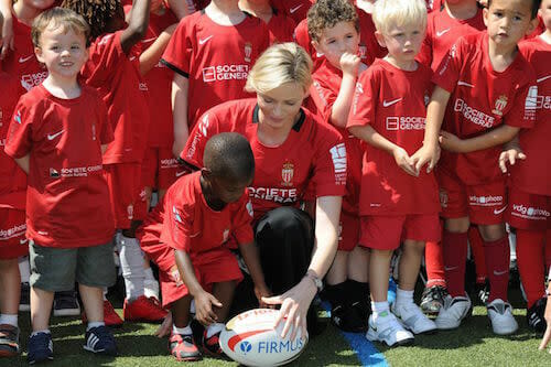 Princess Charlene ASM Rugby