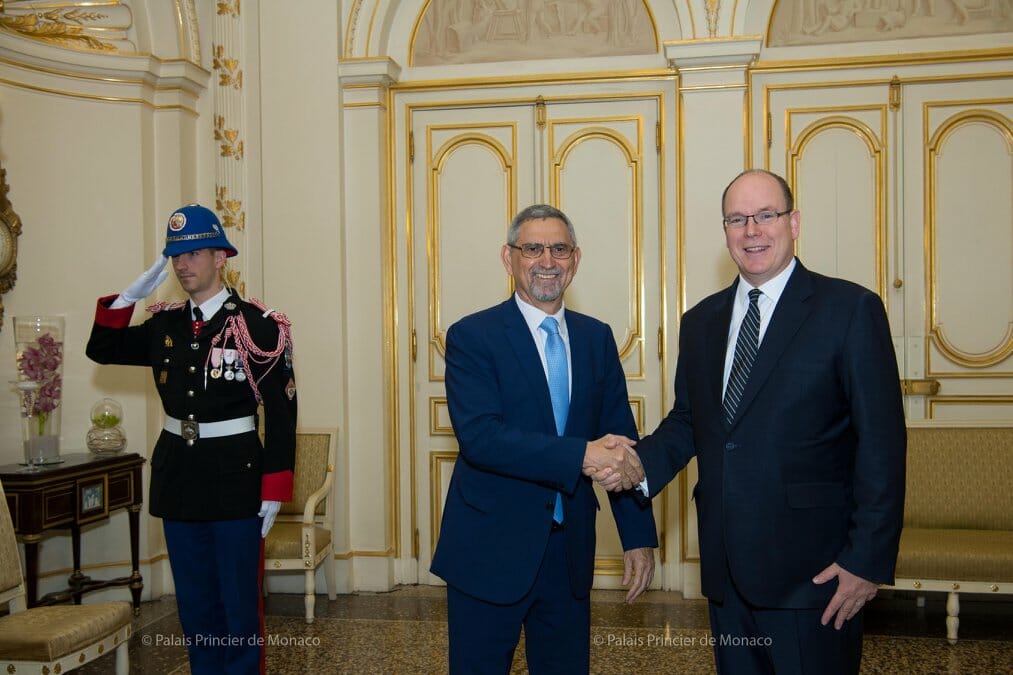 Prince Albert II and President of Cape Verde