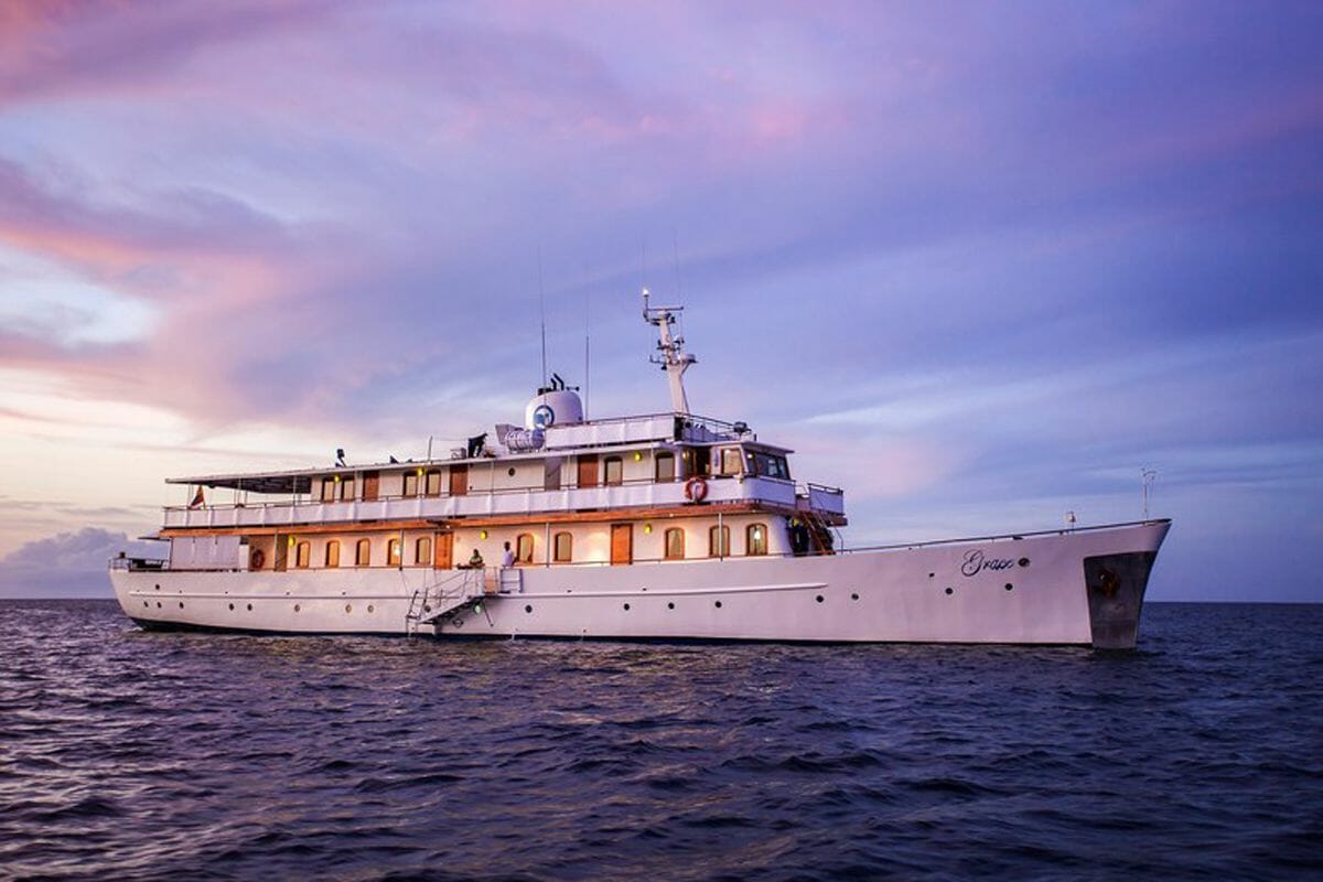 Grace Kelly's restored yacht
