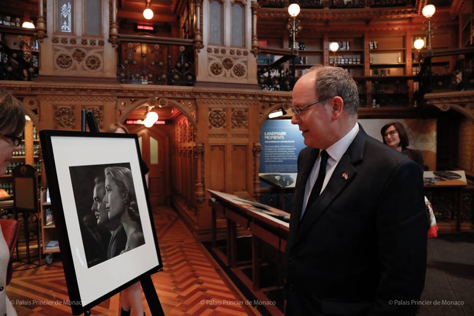 Prince Albert visits Canadian Prime Minister Justin Trudeau