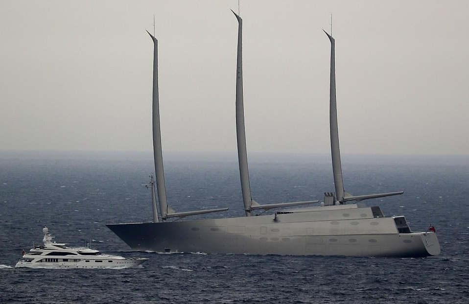 Sailing yacht A