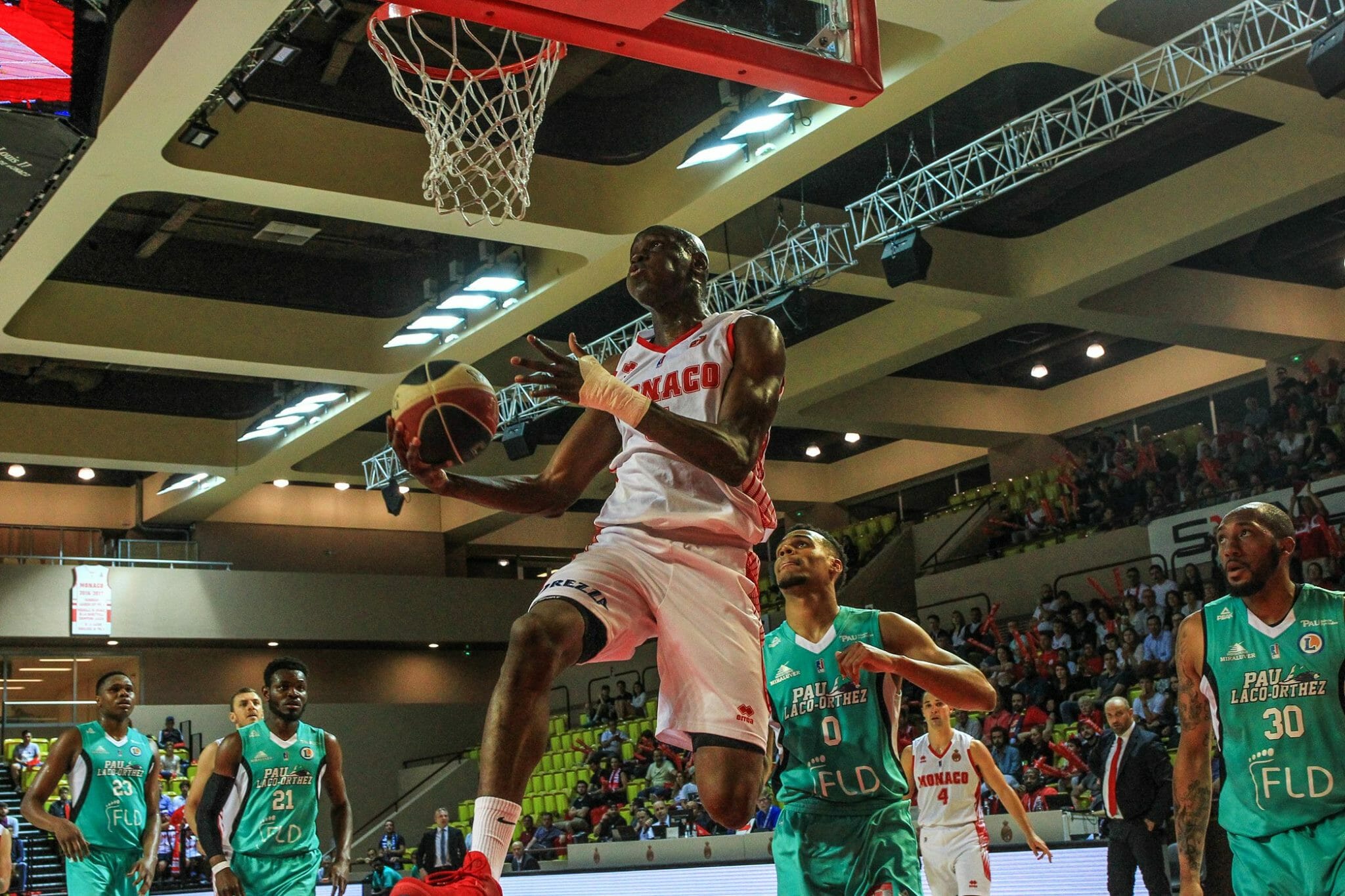 “Jeep Elite” basketball championship: Monaco vs Boulazac