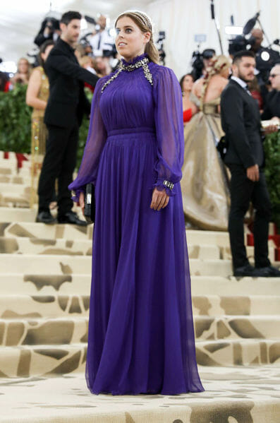 Beatrice of York at the Met Gala