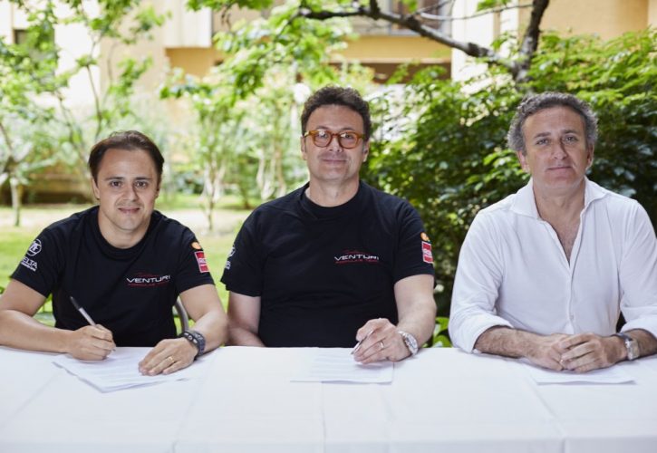 Felipe Massa signs with Venturi