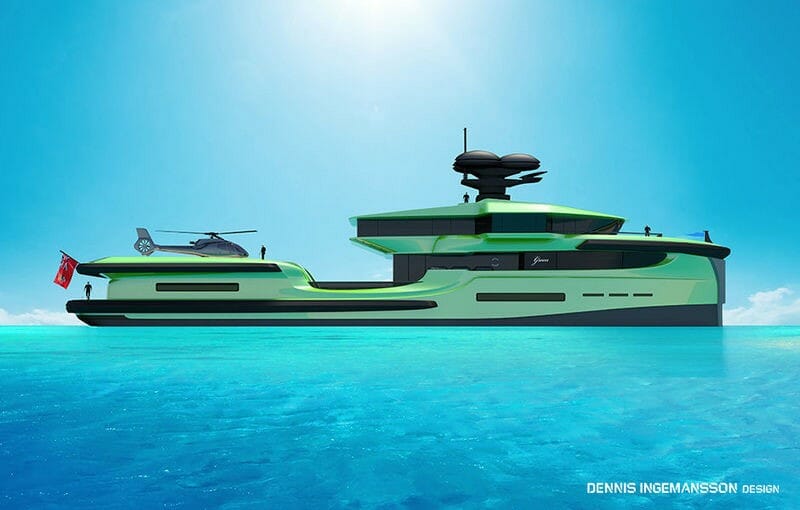 Green Expedition yacht project