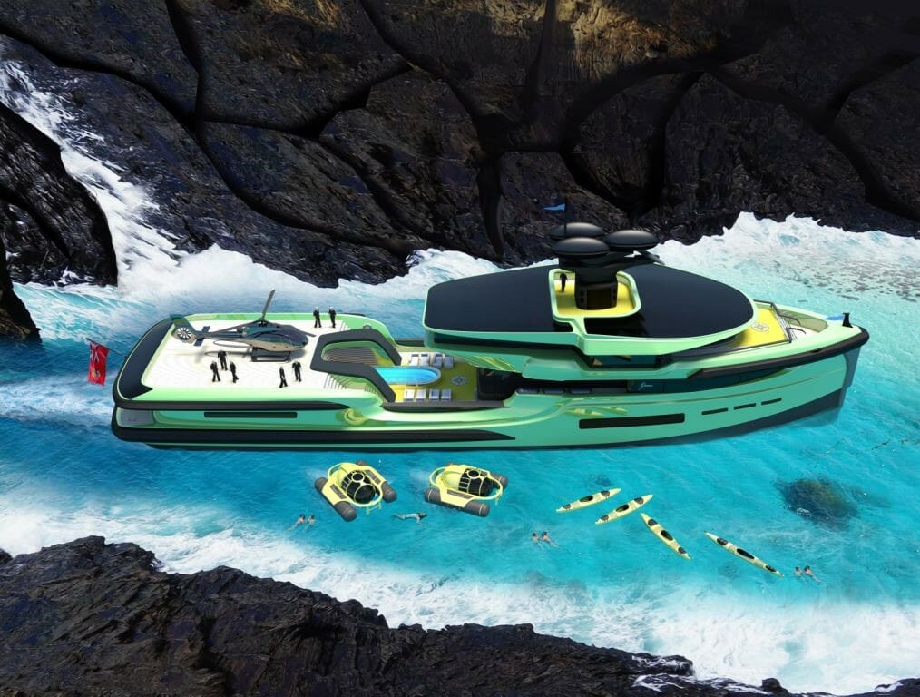 Green Expedition yacht project