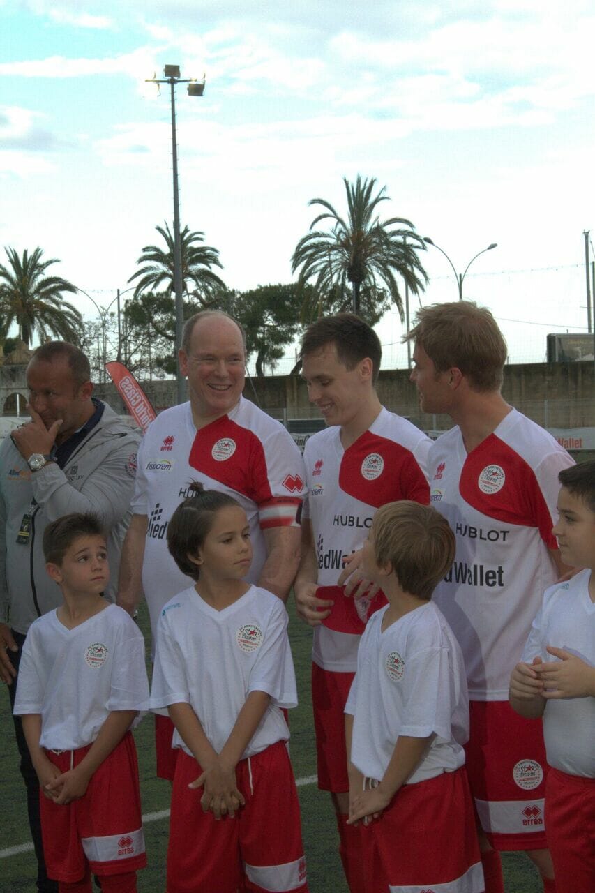 Soccer Battle of the Stars with Prince Albert