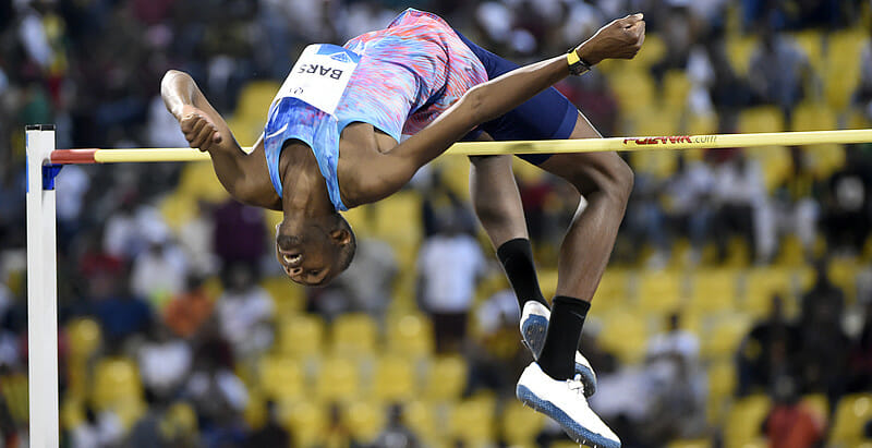 Mutaz Barshim, reigning world champion.