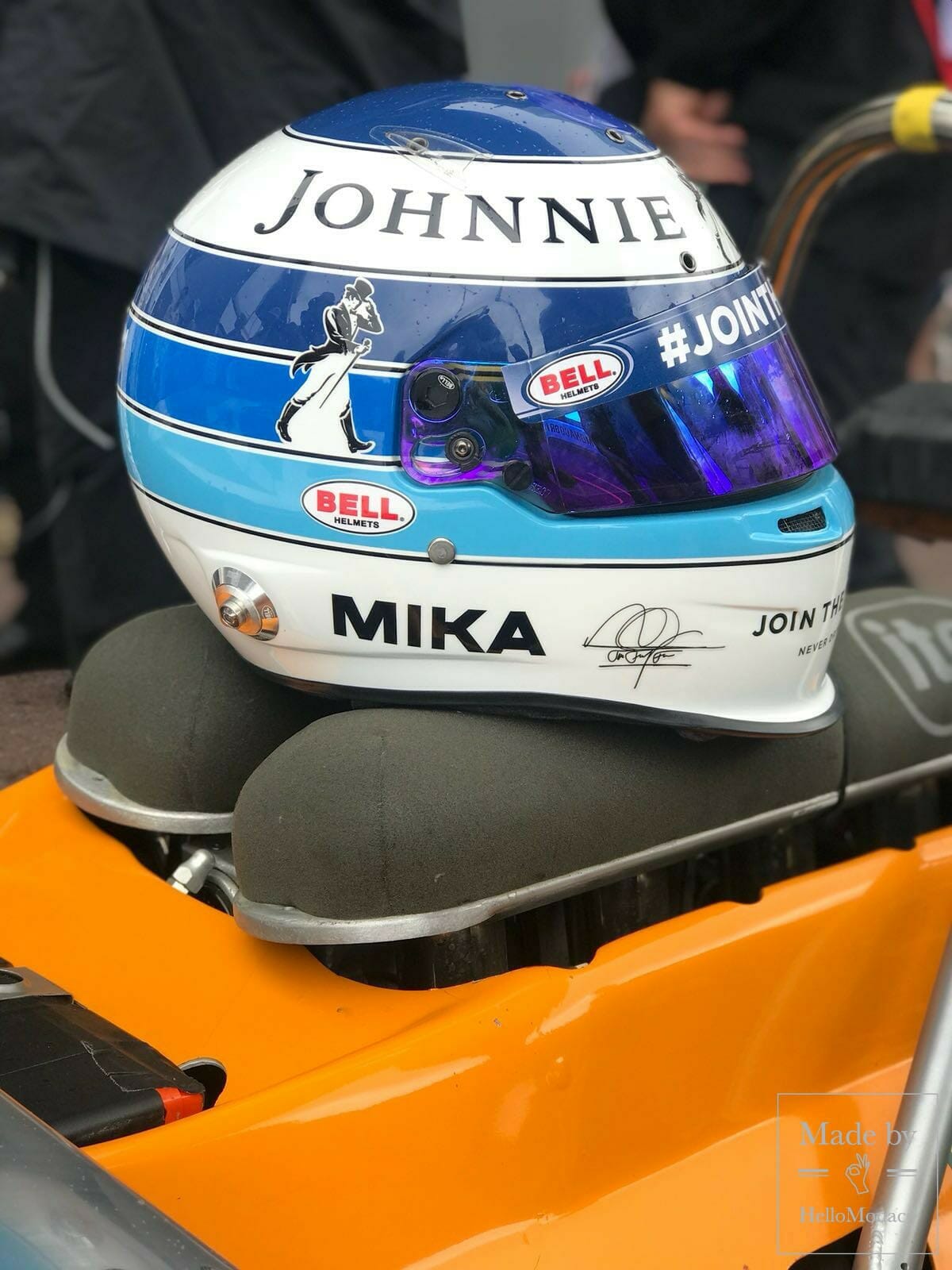 Mika Hakkinen's Helmet