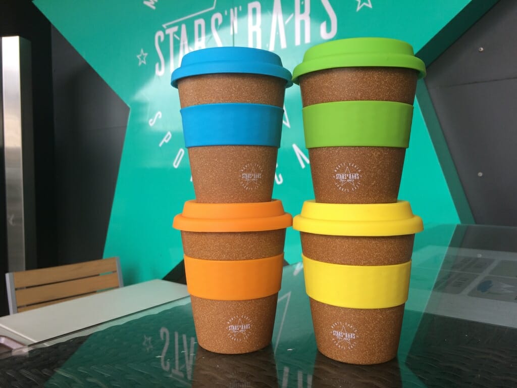 Stars'N'Bars reusable cup bamboo