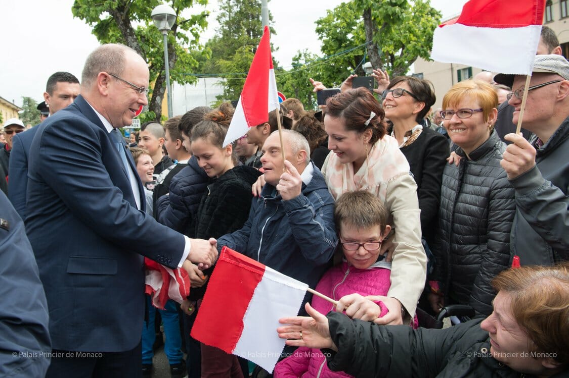 Prince Albert II visits Bardi