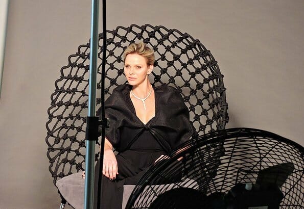 Princess Charlene on the cover of South African Magazine