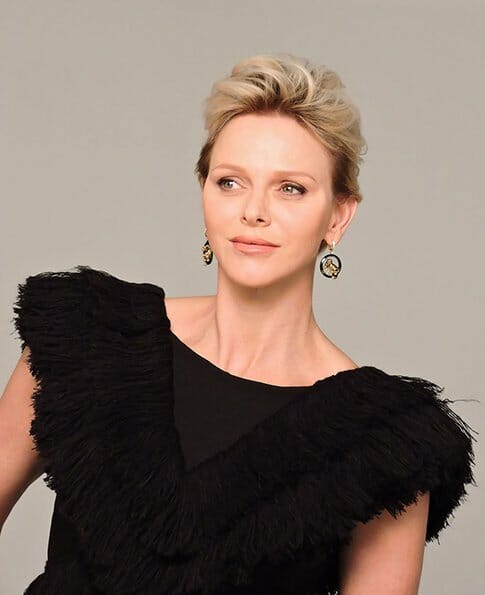 Princess Charlene on the cover of South African Magazine