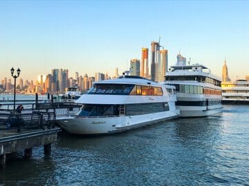 Cornucopia Destiny and a yacht