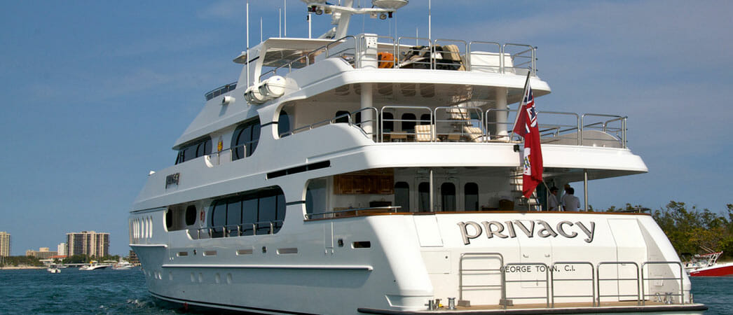 47-metre yacht Privacy