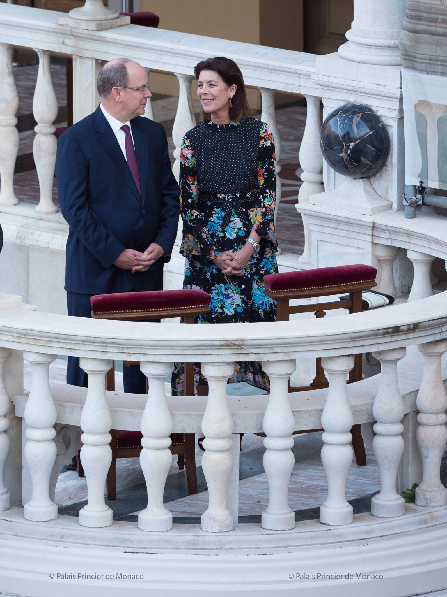 Prince Albert and Princess Caroline Feast of Corpus Christi