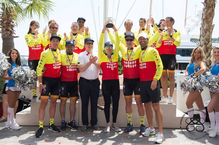 Prince Albert and Princess Charlene attended the RWBC in Monaco