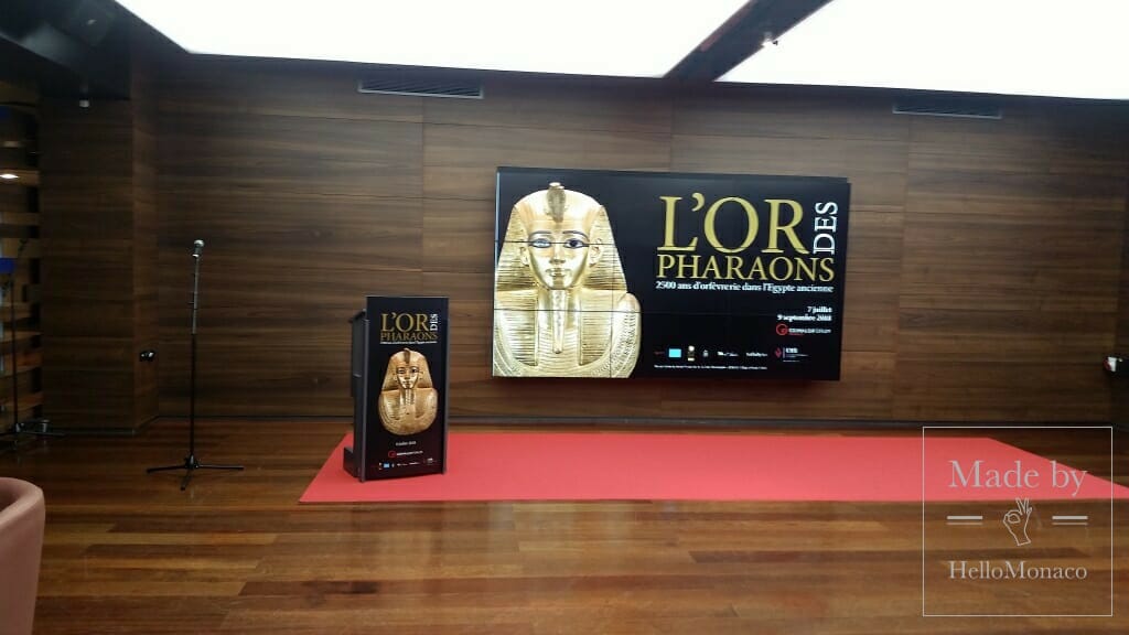 Grimaldi Forum: “The Golden Treasures of the Pharaohs”
