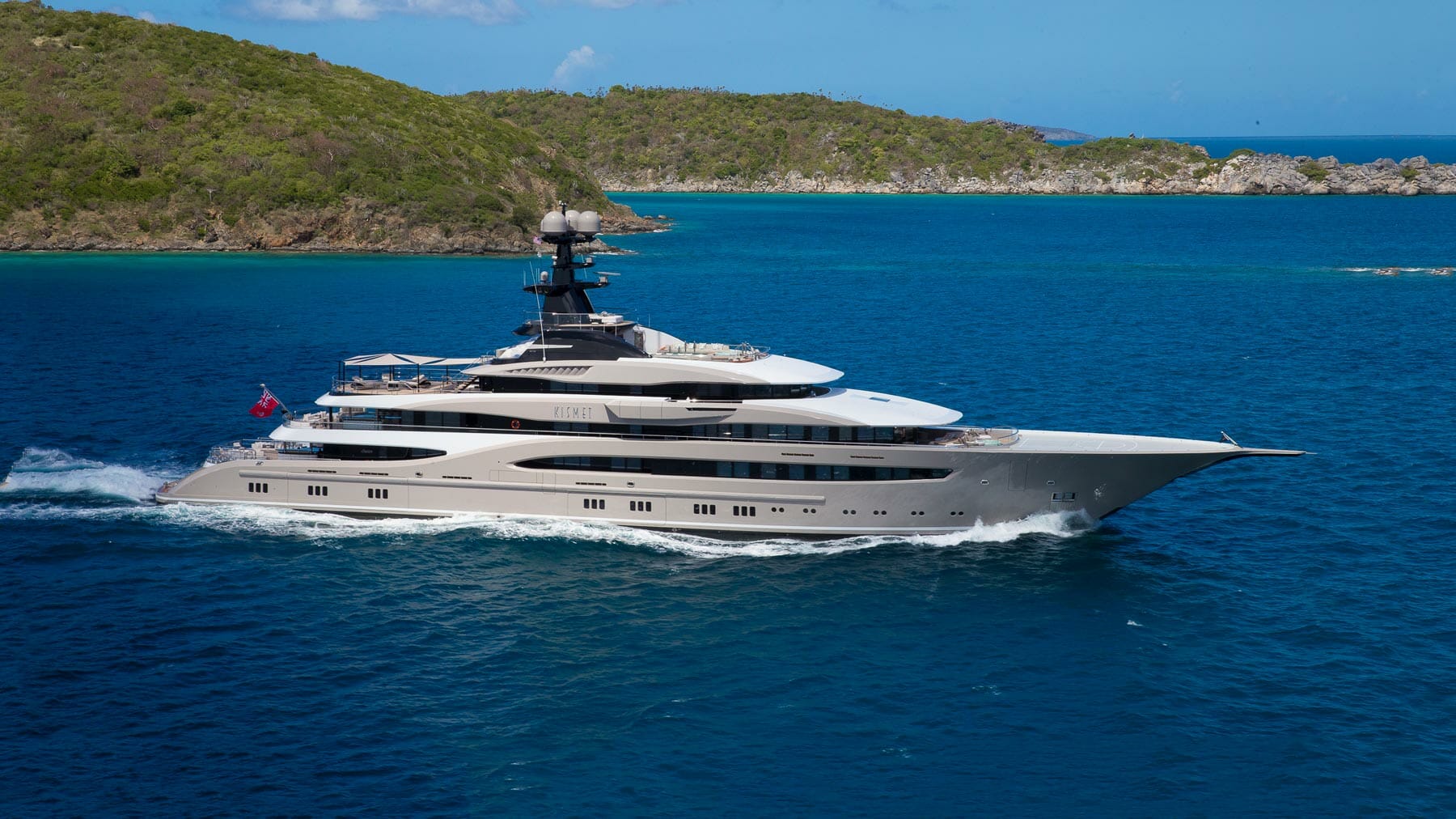 95-metre superyacht Kismet