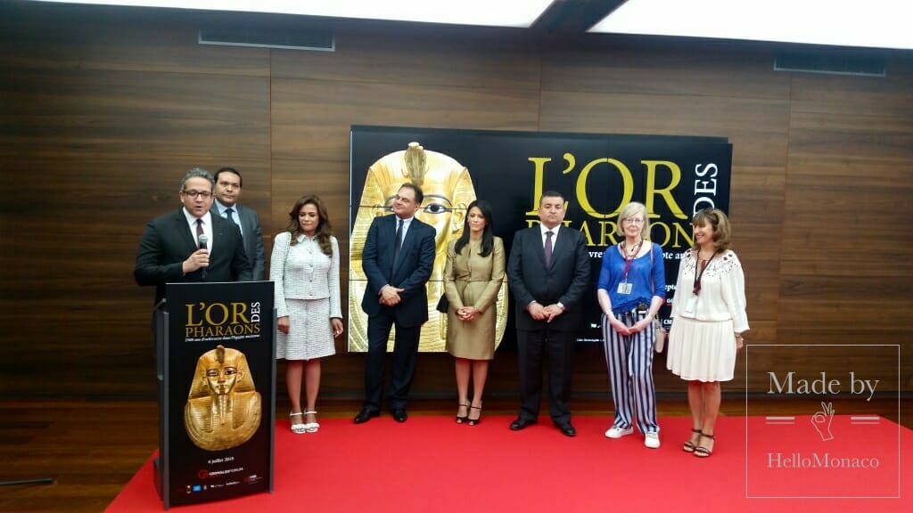 Grimaldi Forum: “The Golden Treasures of the Pharaohs” 