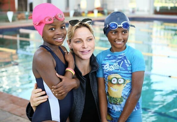 Princess Charlene visits Pinetown