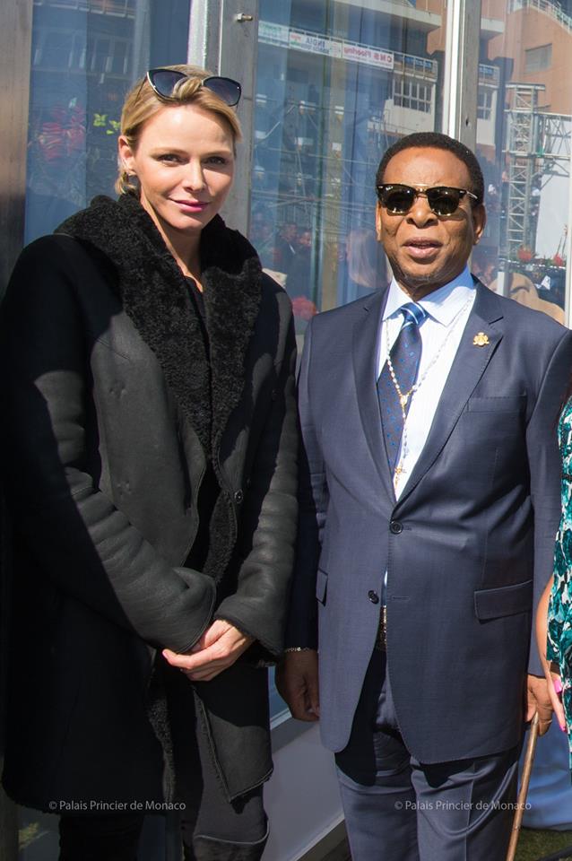 Princess Charlene visits South Africa