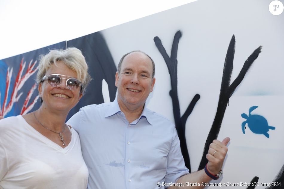 Prince Albert attended the 2nd ‘Urban Painting Around The World’