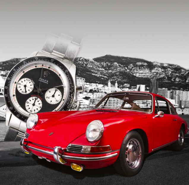 Rolex Porsche Monaco Auction