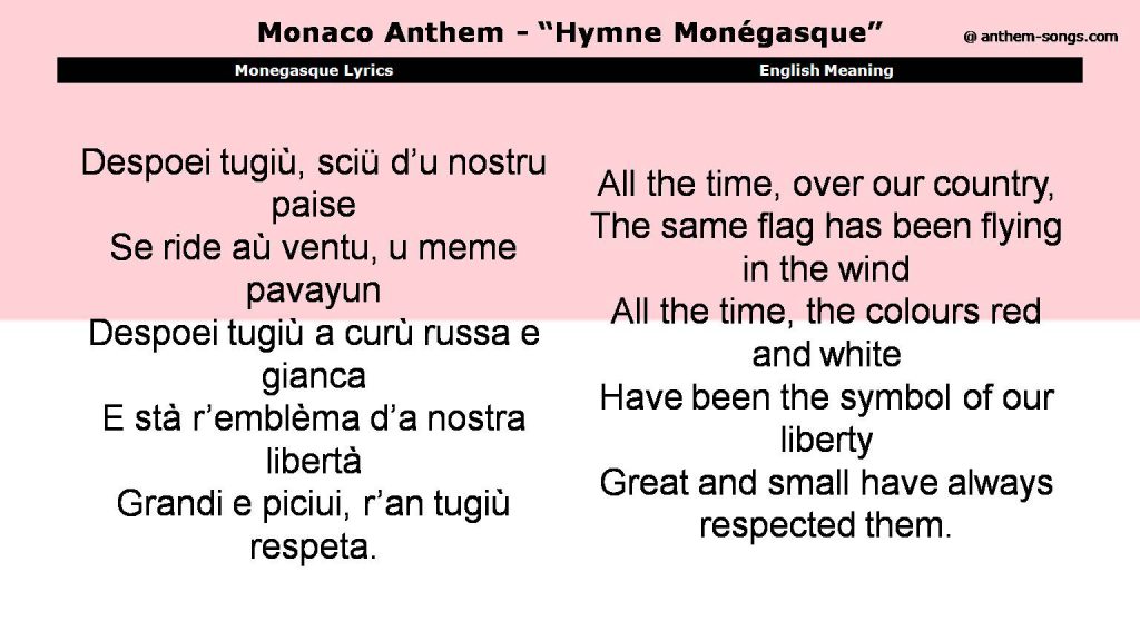 Monegasque Symbols