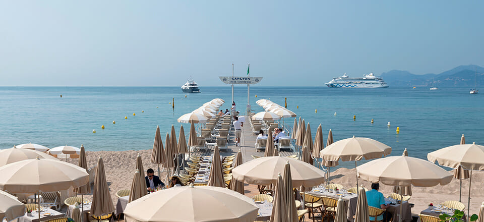 Cannes Carlton Beach