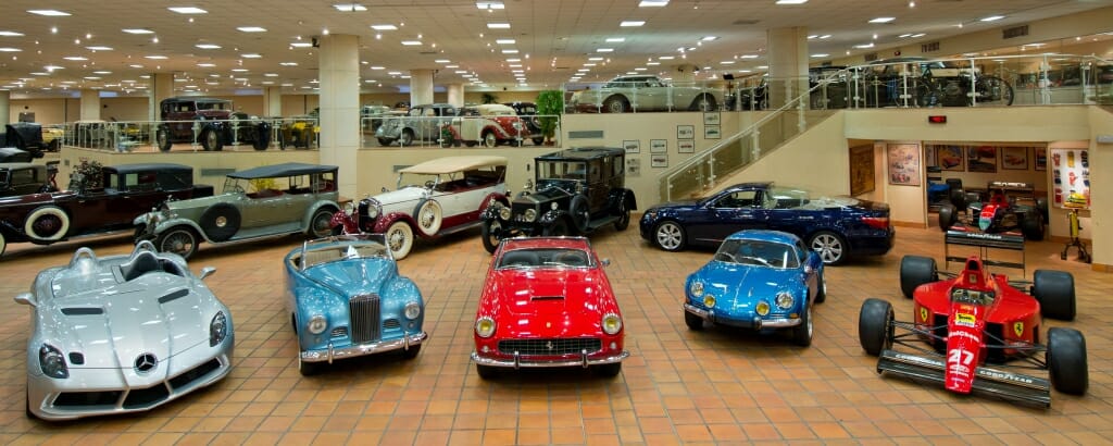 The cars collection of H.S.H. The Prince of Monaco