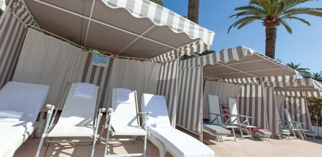 Monte-Carlo Beach Club les cabans couchettes
