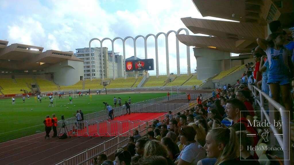 AS Monaco Football Club in all its catching glory at the 1st Open Training