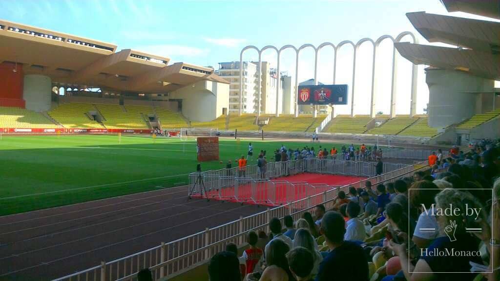 AS Monaco Football Club in all its catching glory at the 1st Open Training