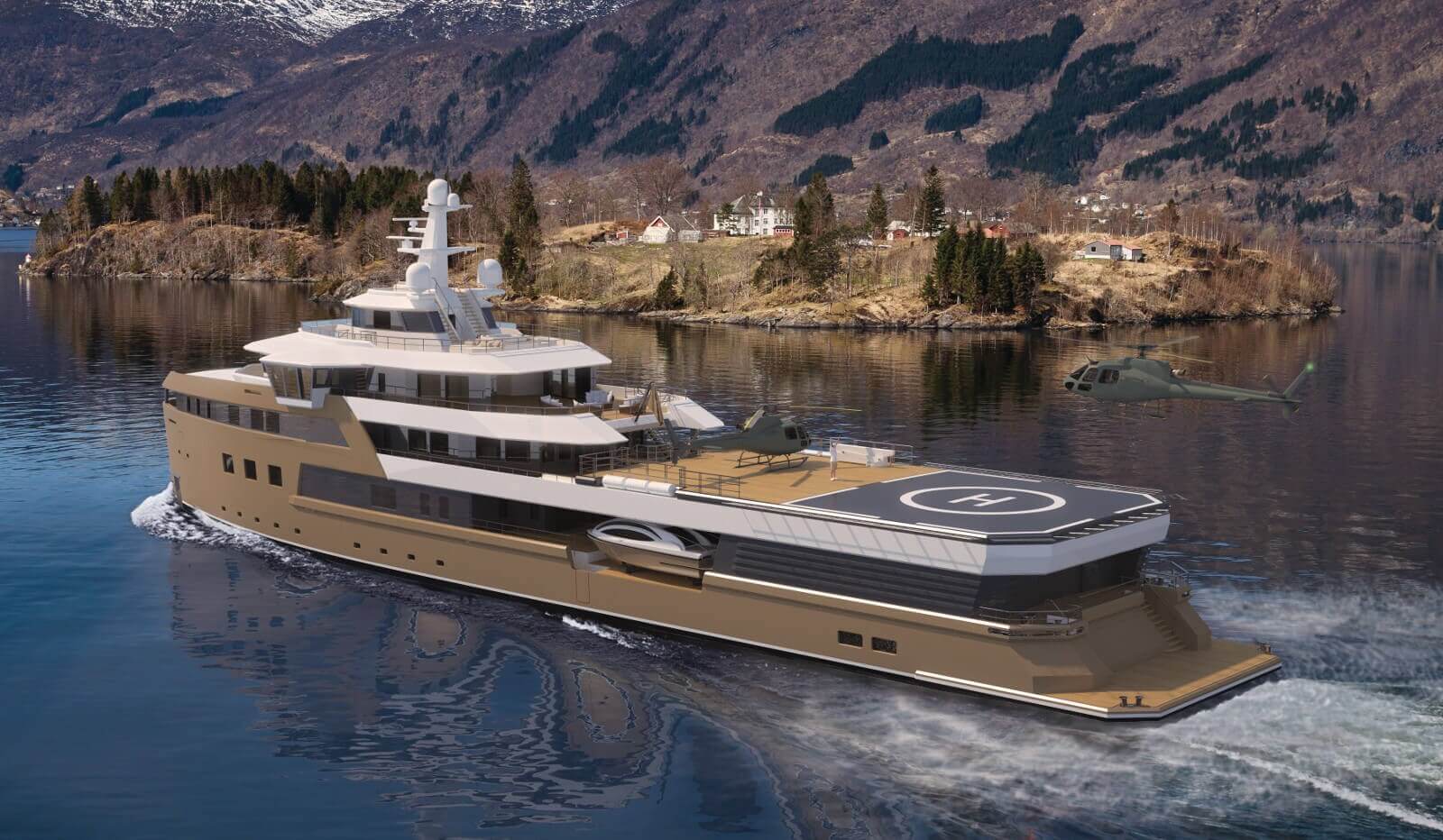 75-metre Damen SeaXplorer expedition yacht