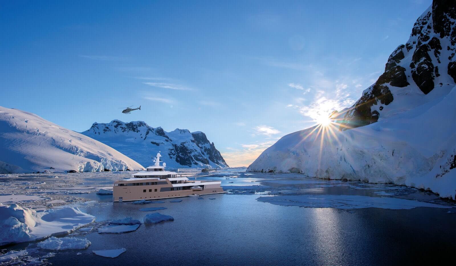 75-metre Damen SeaXplorer expedition yacht
