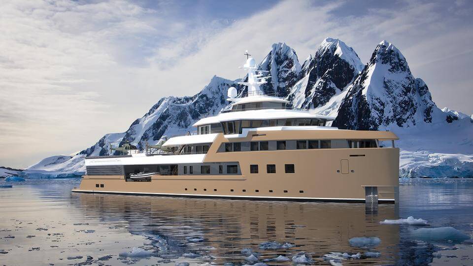 75-metre Damen SeaXplorer expedition yacht
