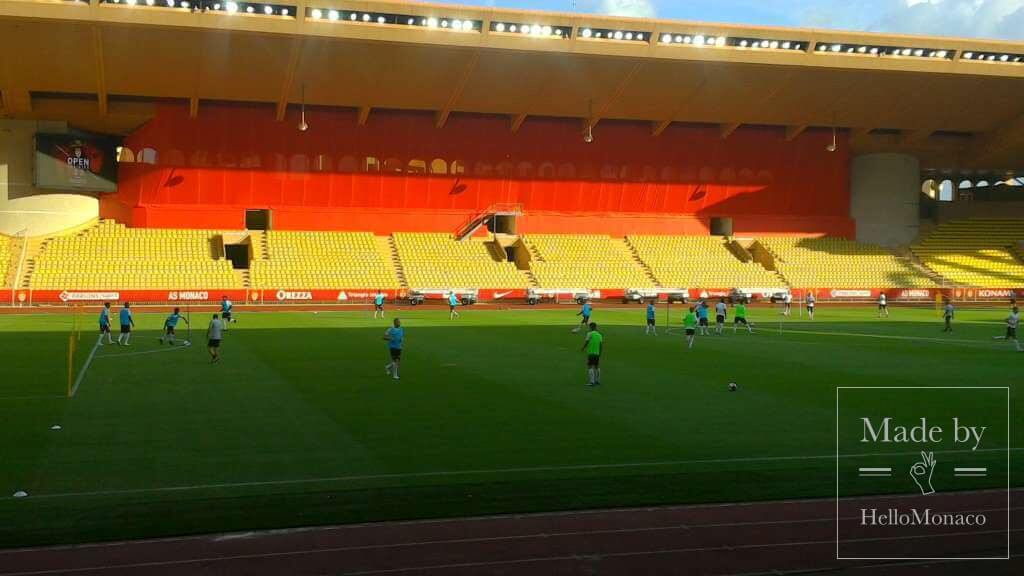 AS Monaco Football Club in all its catching glory at the 1st Open Training