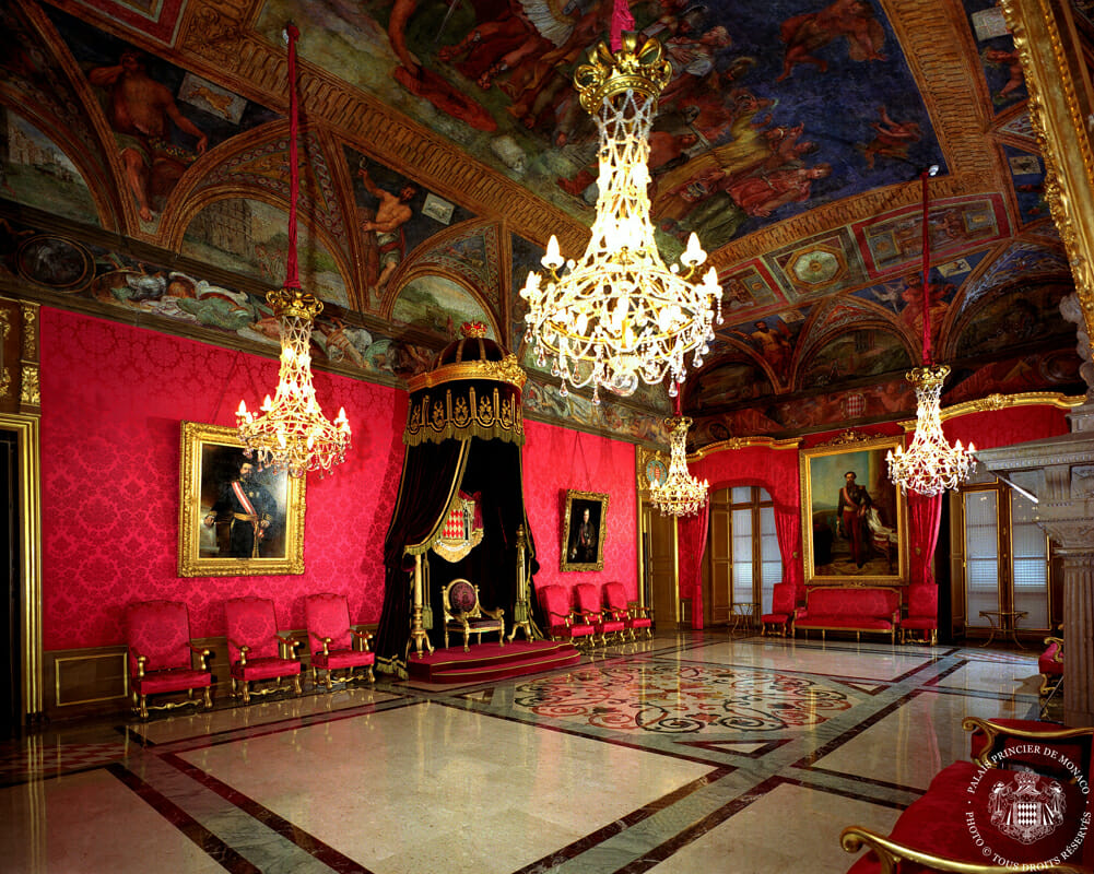 Salle du Trône du Palais Princier
