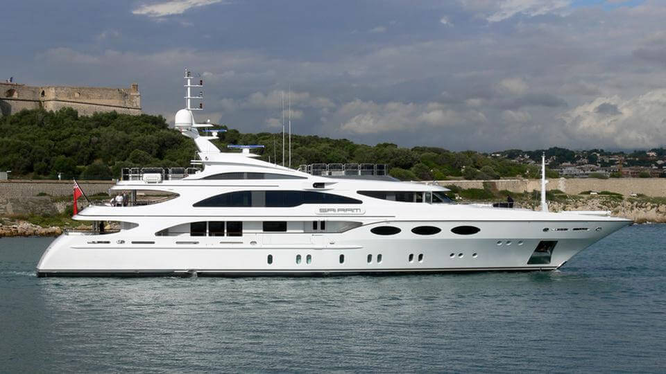52-metre superyacht Falcon