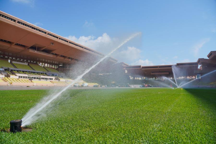 Pitch at Louis II Stadium renovated