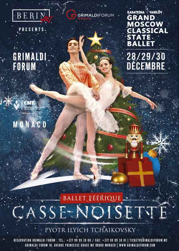 "The Nutcracker" at the Grimaldi Forum Monaco