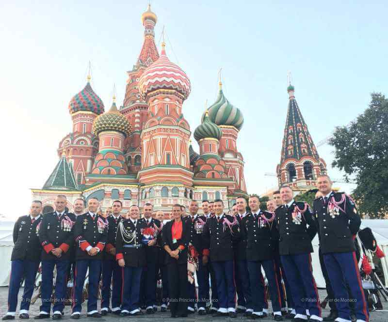 Princess Stephanie in Moscow