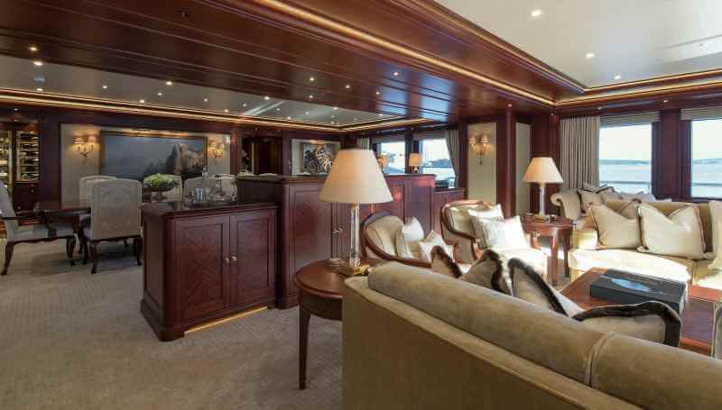 Areti, the 85.3-meter Lurssen superyacht