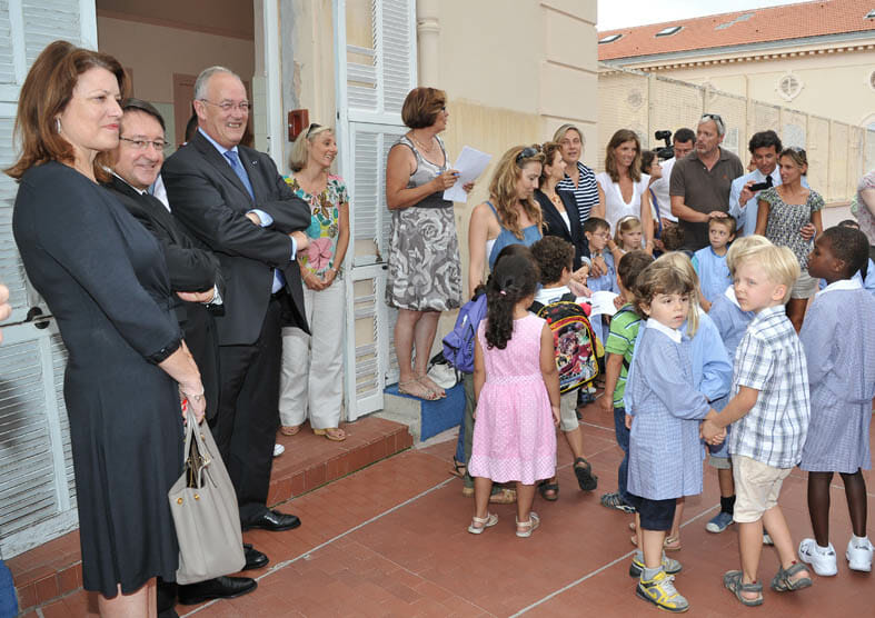 Monaco Students Go Back To School