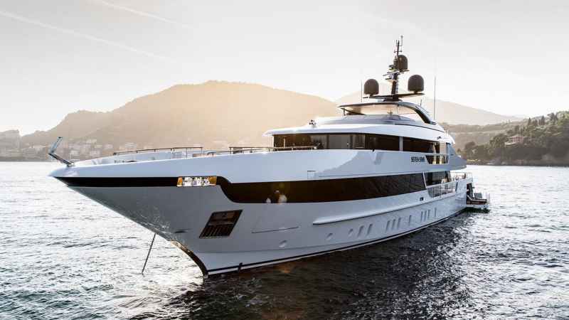 52-metre yacht Seven Sins by Sanlorenzo
