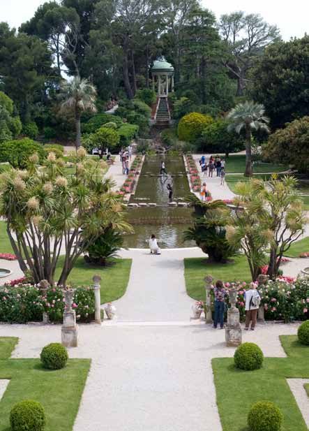 Garden in Villa Ephrussi de Rothschild