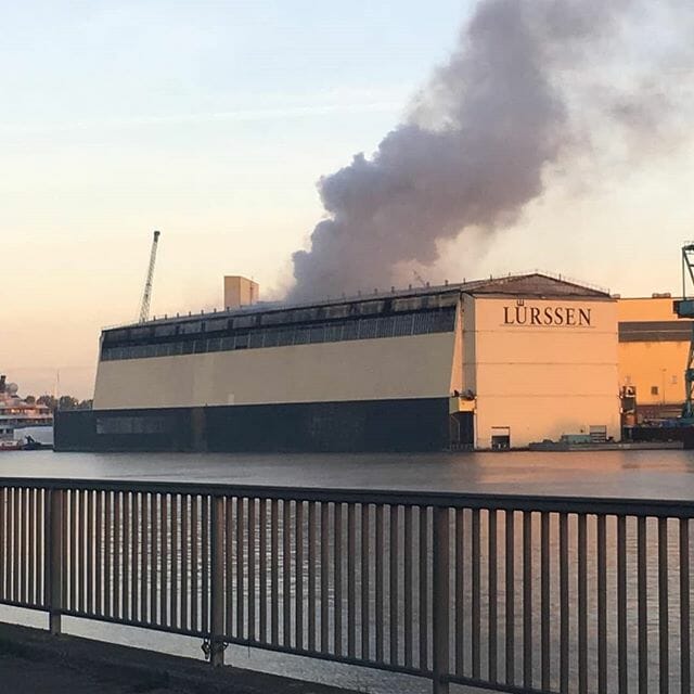 Insurers facing €590m payment over destroyed Lurssen new build
