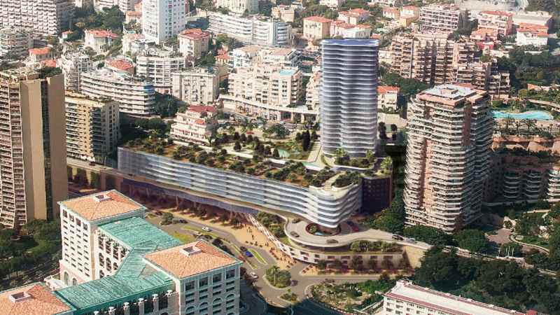 Monaco under constuction